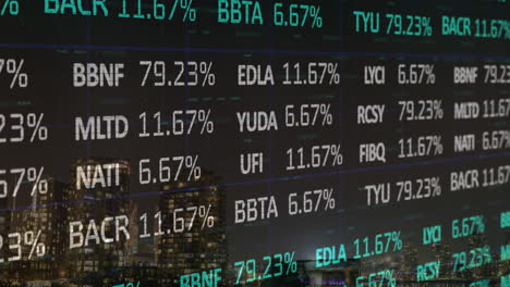 Animación-Del-Procesamiento-De-Datos-Financieros-Sobre-Fondo-Oscuro