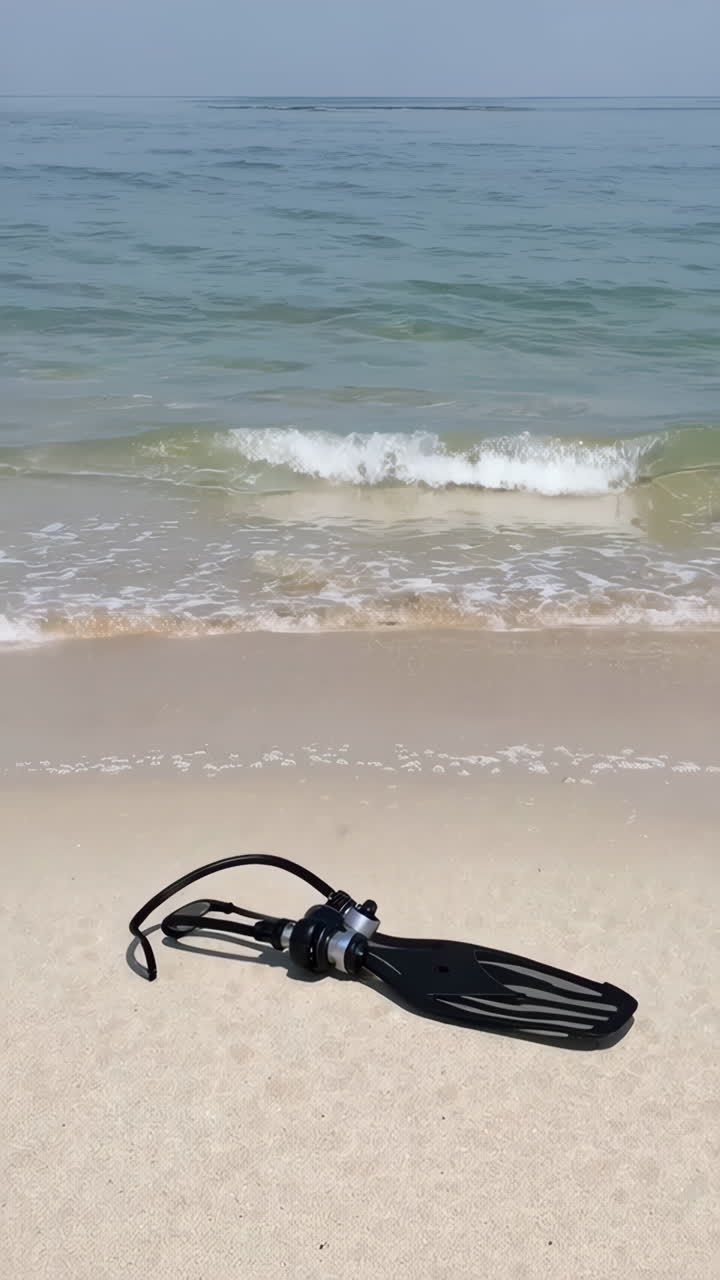 Scuba Diving Gear on the Beach