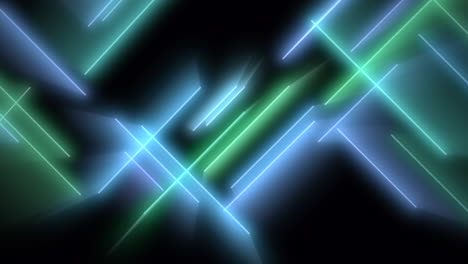 líneas de neón coloridas en movimiento con fondo abstracto 11