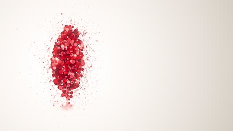 발렌타인 데이 인사 애니메이션, 많은 특정에서 심장을 회전