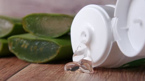 aloe vera gel skincare product