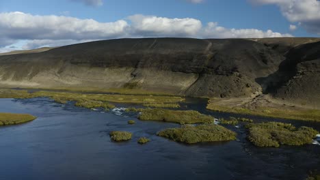 natural, cool fresh water is abundant in iceland, you can drink it straight from the river