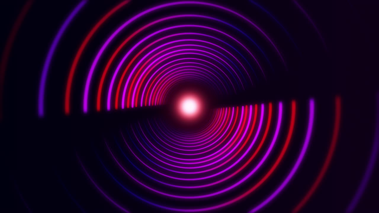 Neon motion background seamless loop