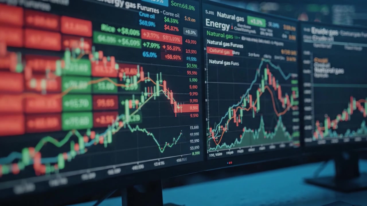Analisi Dinamica del Trading Azionario: Catturare i Futures Energetici e le Tendenze di Mercato Attraverso Analisi Finanziarie Complete e Visualizzazione Dati in Tempo Reale.