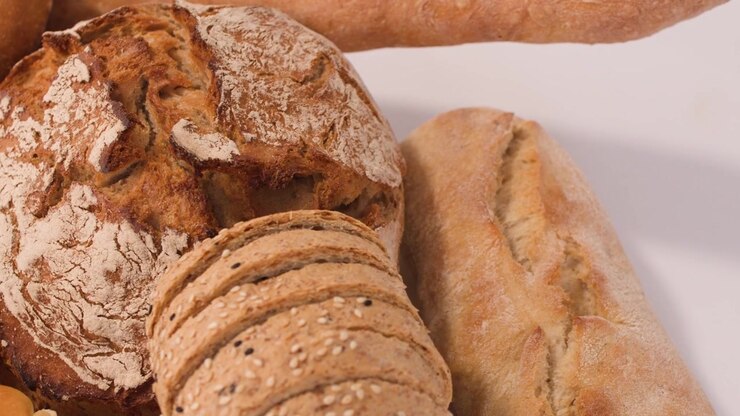 Assortment of Freshly Baked Artisan Breads and Pastries