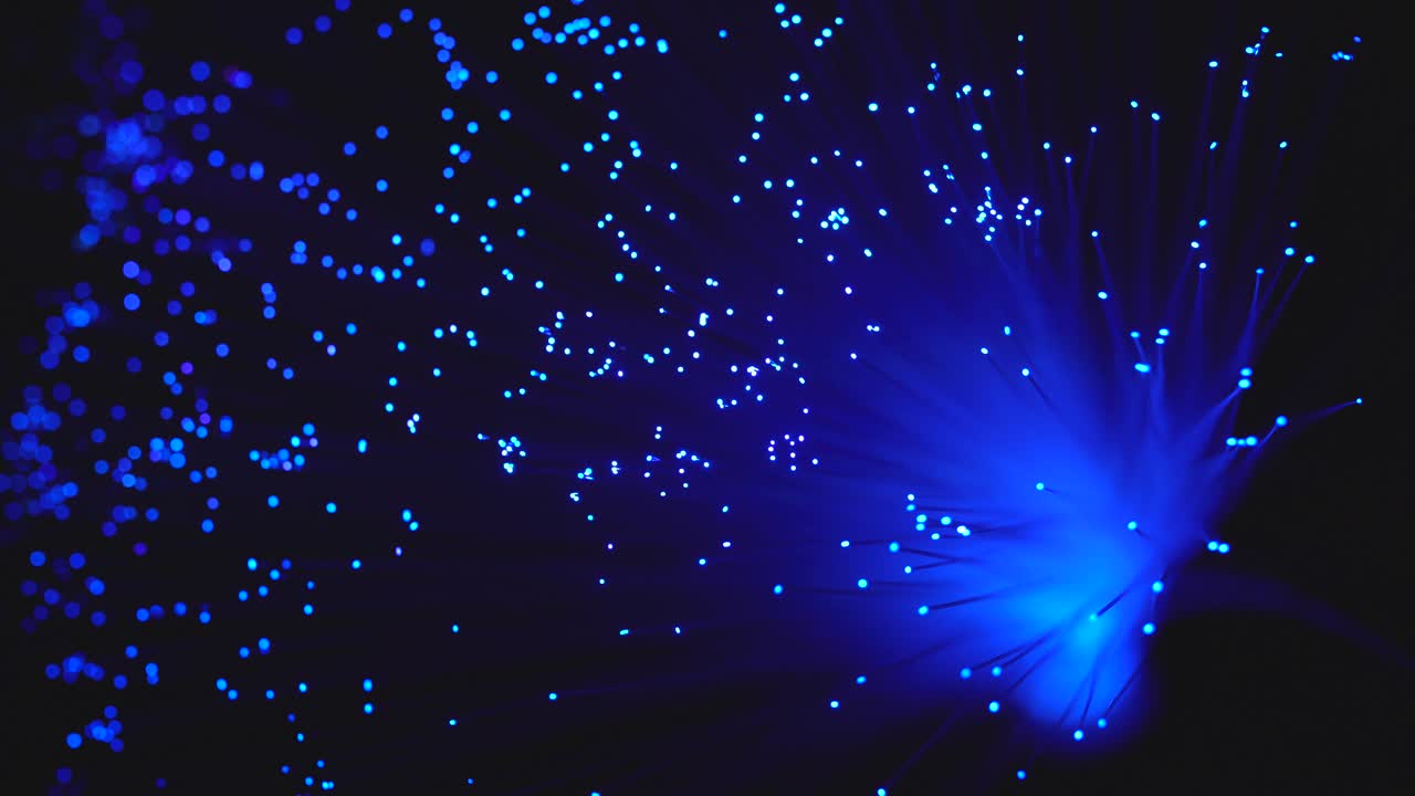 puntos de luz abstractos de pequeños palos de plástico