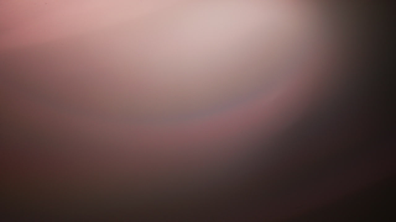 Light leaks recorded using real spherical lens and lens whacking technique