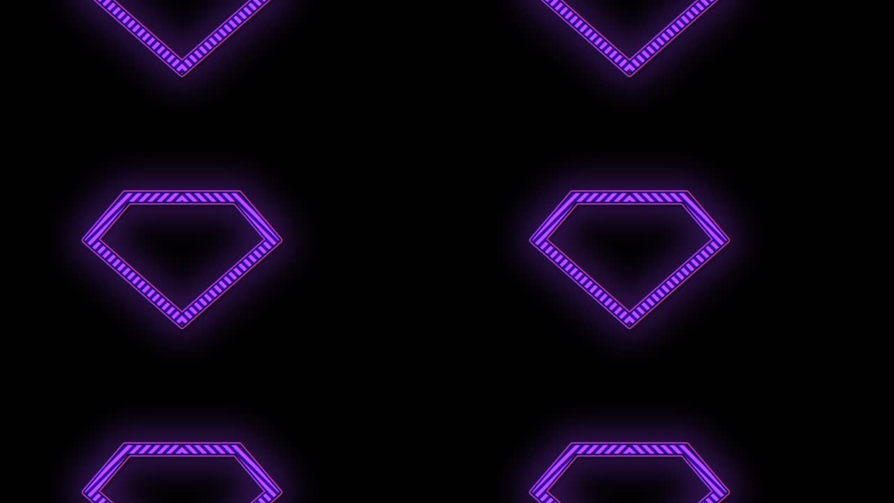Modello di diamanti al neon pulsanti con luce LED in stile casinò