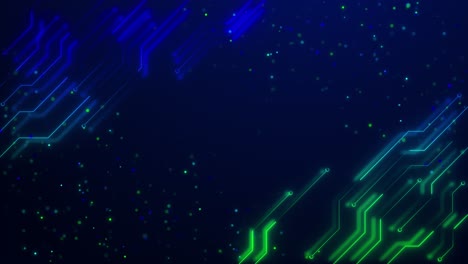 abstract ai innovation background polygonal microchip ai chip technology electronic circuit board