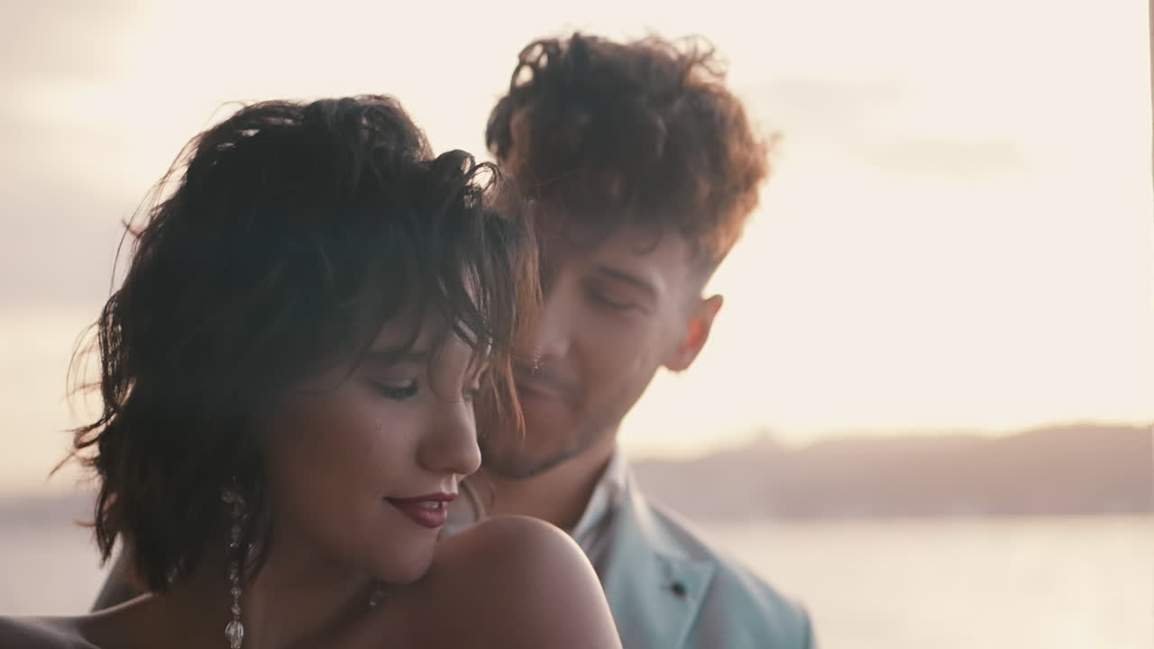 Couple Portrait at Sunset