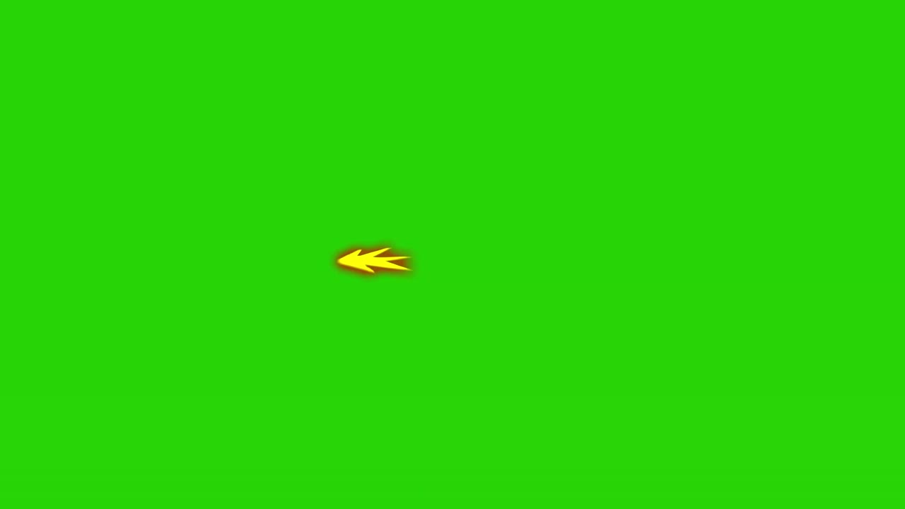 4K Animated Gun Shot with Fire and Smoke - Cartoon Effect, Alpha Channel Enabled, Green Screen