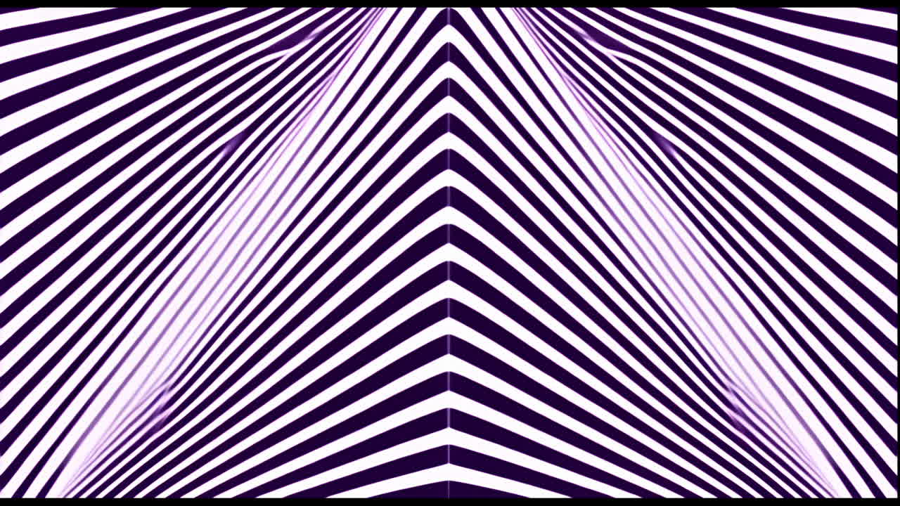 Abstract Purple and White Striped Optical Illusion