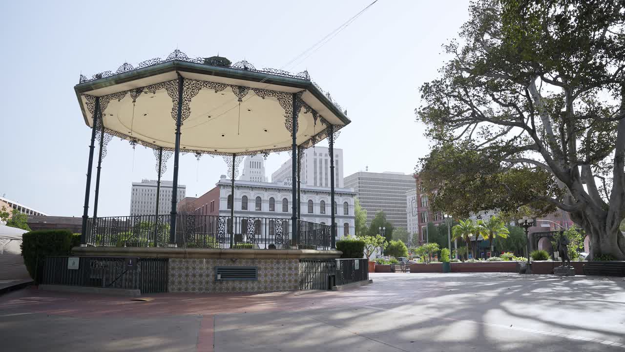 vista de un mirador en el parque, los angeles, california