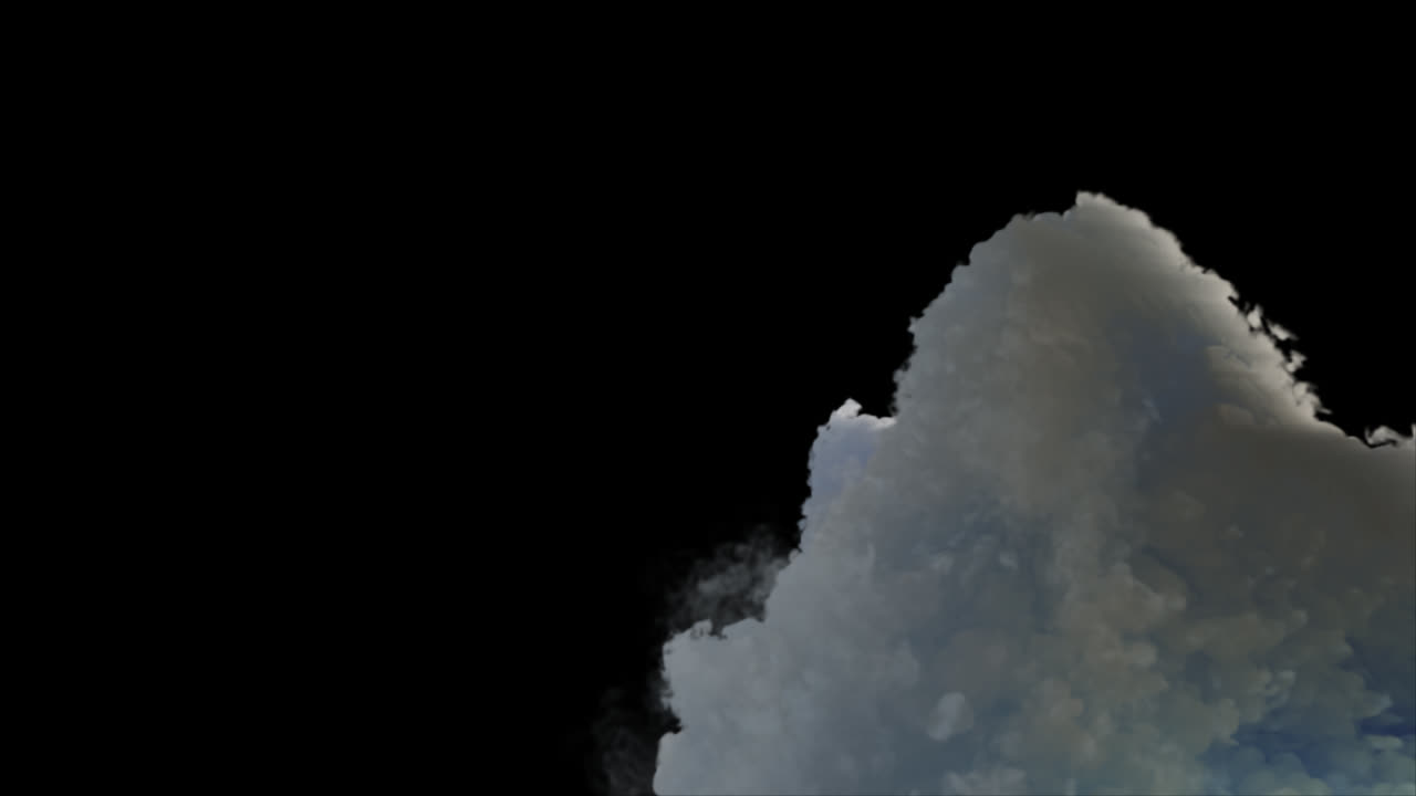 추상 연기 구름