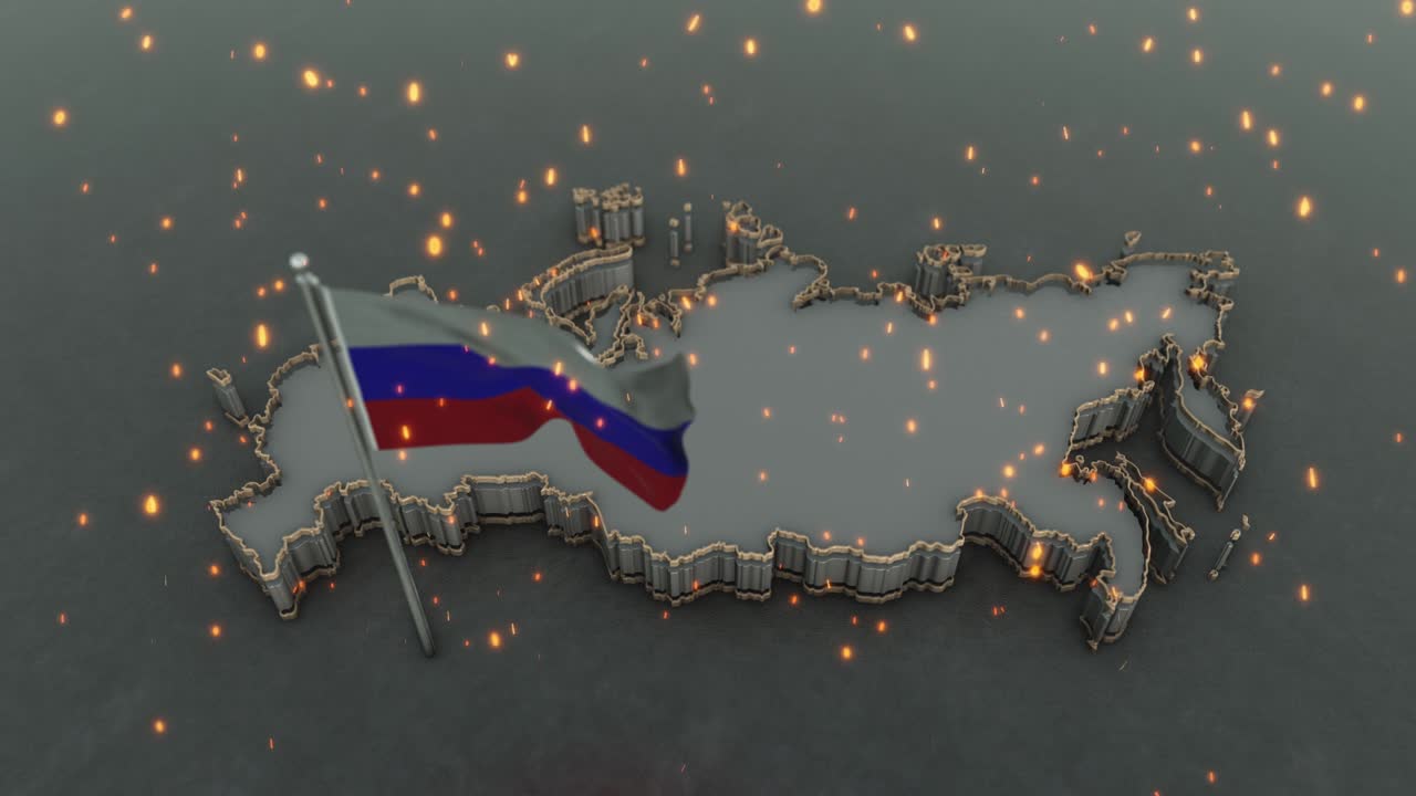 русская карта фона 4k