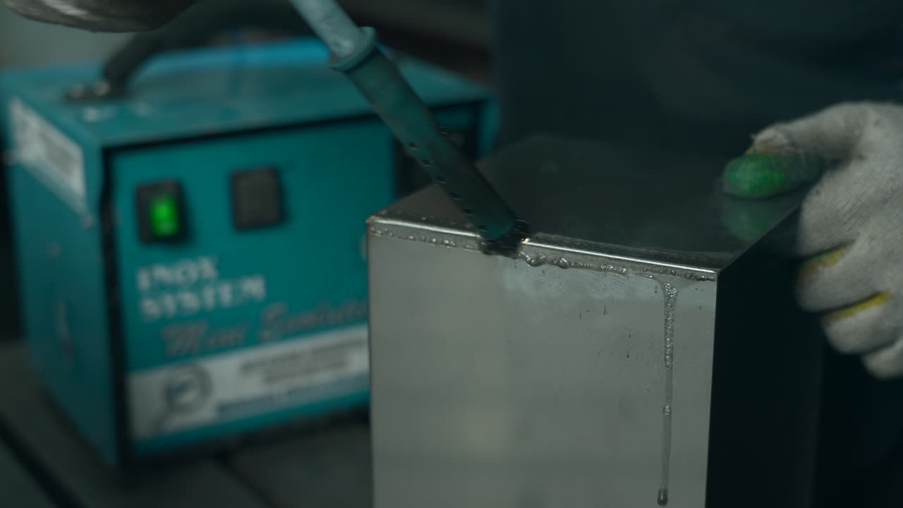 proceso de soldadura de metales