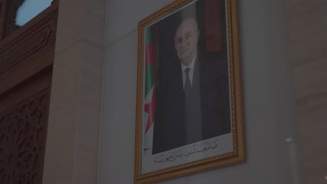 the president of algeria, abdelmadjid tebboune