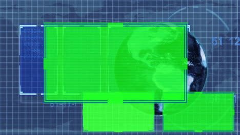 Planet-Globus-Dreht-Sich-Um-Sich-Selbst