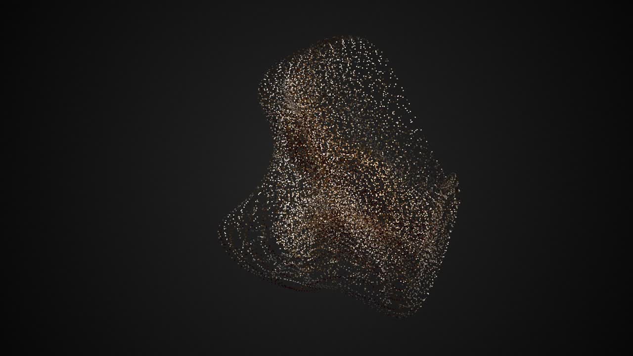 metamorfosis de la forma amorfa a partir de los puntos