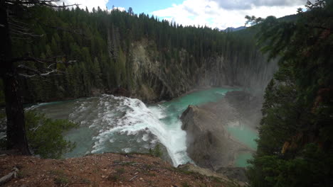 cataratas wapta, columbia británica, canadá