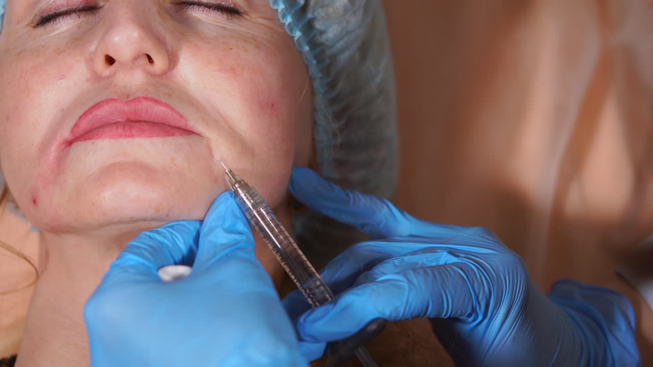 Cosmetic Facial Injection Procedure