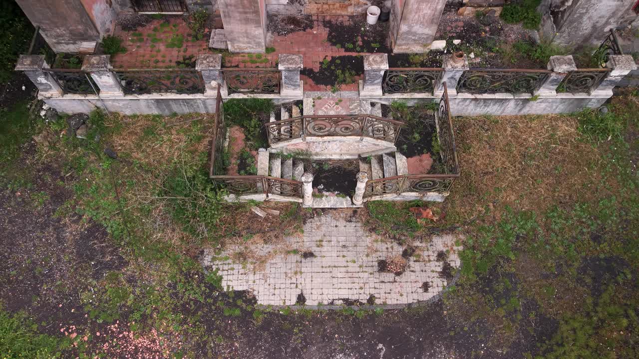Don Ciccio's rustic entryway in Sicily from The Godfather movie