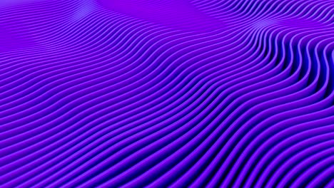 animación de movimientos de ondas de líneas geométricas