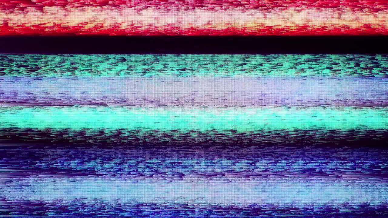 Cyberpunk Digital Noise. Glitch Background. Transition. Overlay. Damage Streaming. No Signal. Interrupted Broadcast. VJ Loop.