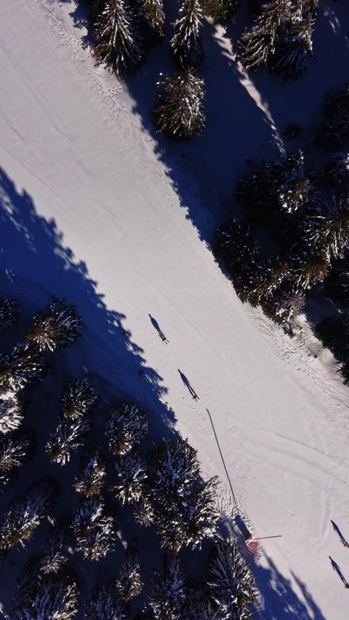 Skiers enjoy winter activities in the Carpathians of Bulgaria