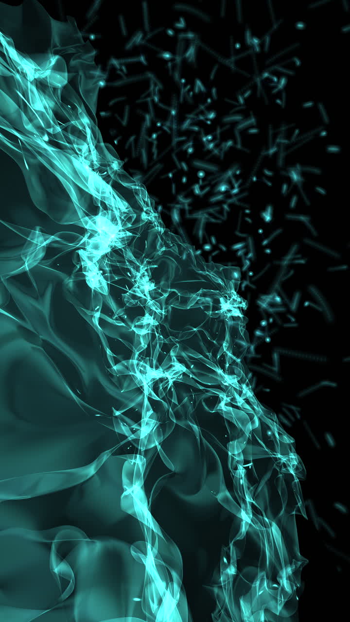 Quantum High Energy wave field particles travel through abstract space l