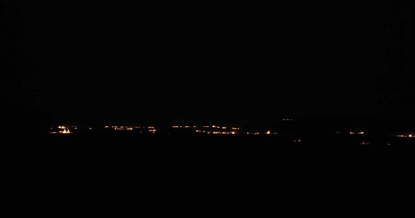 Incendio notturno