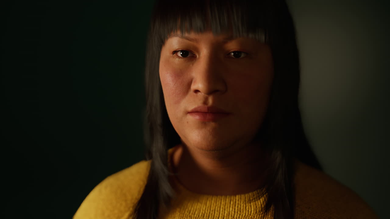 어 ⁇  속의 성인 멕시코 여성 초상화