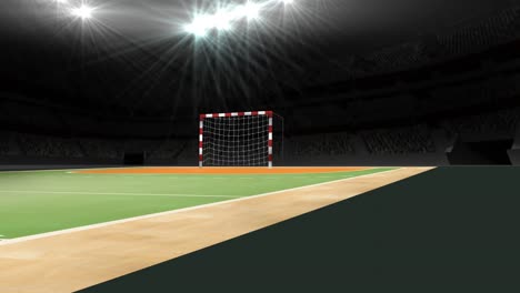 Animation-of-handball-sports-stadium-with-lighting