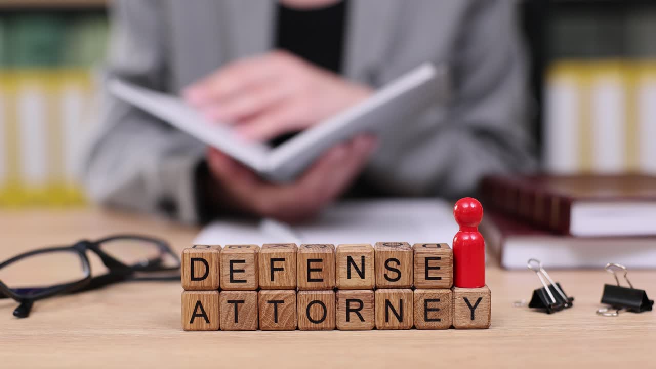Defense Attorney Concept