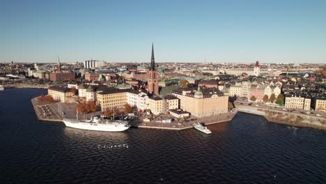 gamla stan, old town area of stockholm