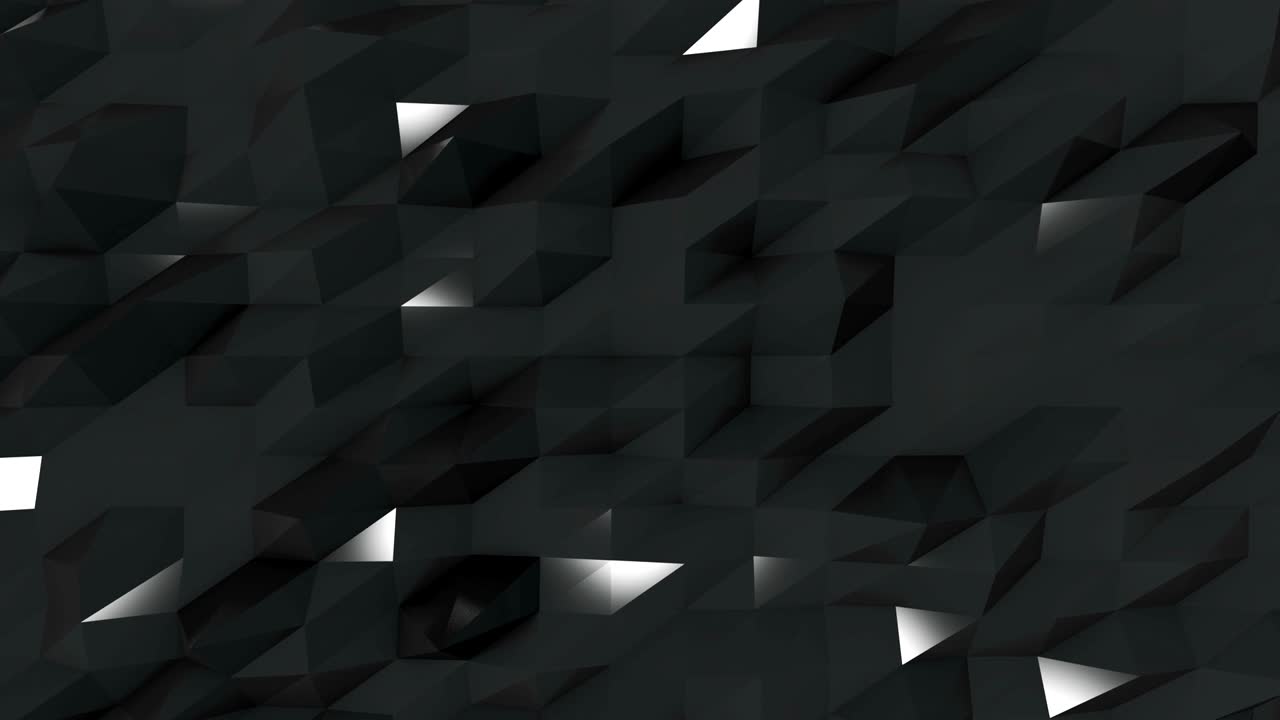 идеально бесперебойный цикл 3d рендеринга фона оригами