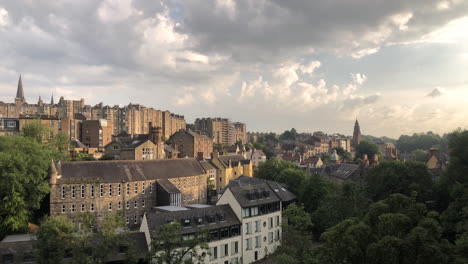 ciudad nueva de edimburgo y dean village citycape