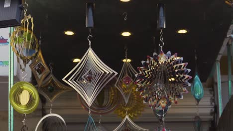 handheld shot of mexican handcrafts in a popular travel destination in mexico at 120fps