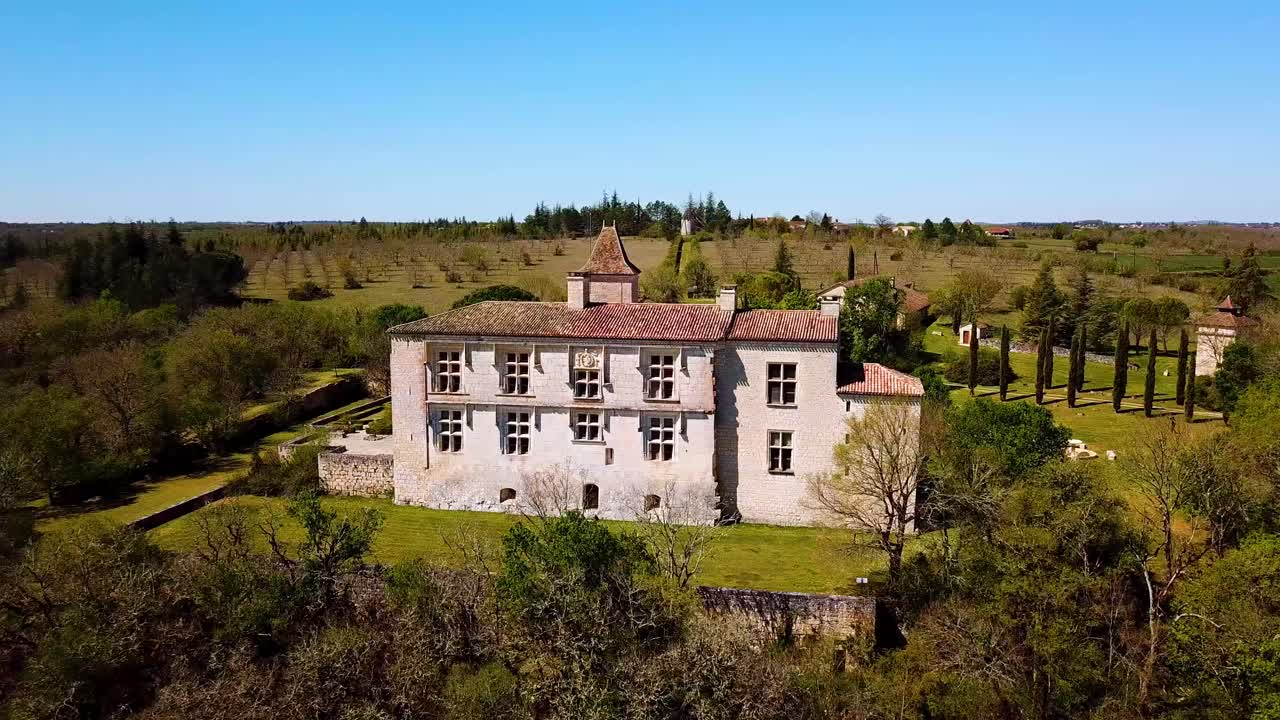 Historic Chateau in French Countryside