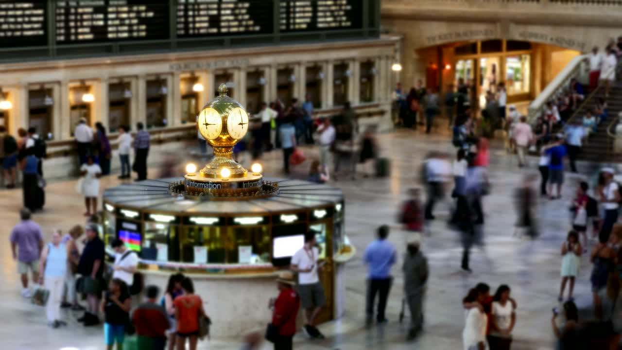 la terminal central de la ciudad de nueva york.