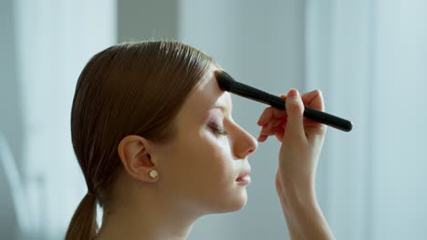 aplicación de maquillaje