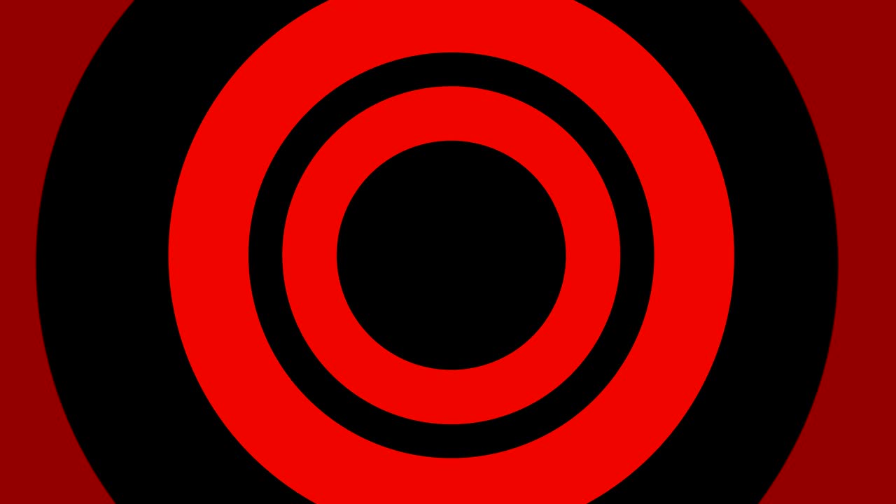 중앙에서 회전하고 크기를 늘려서 전체 배경을 고 사라지는 그래픽 디자인입니다.