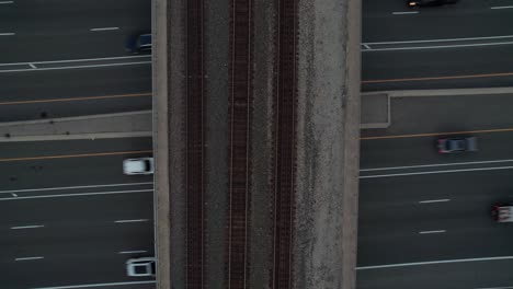 slow ascent from train tracks