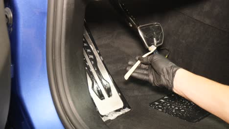 detalles del interior de los automóviles