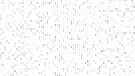 black and white flashing dots. looping animation. background panels.