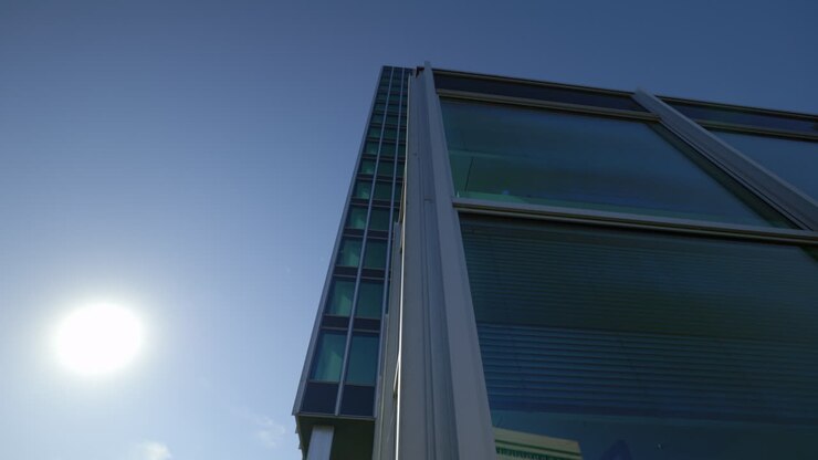 edificio de arquitectura moderna