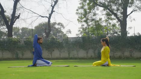 Cow-face-yoga-face-performed-by-an-Indian-couple