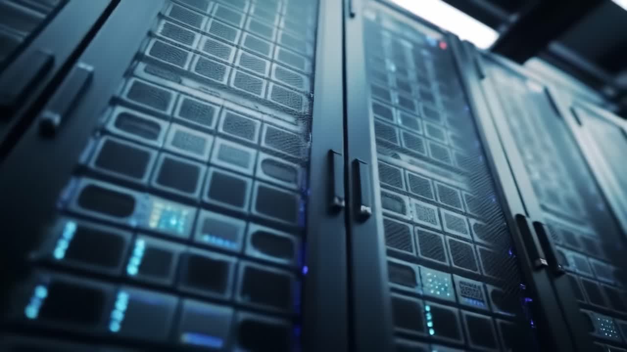 Server Racks in a Data Center