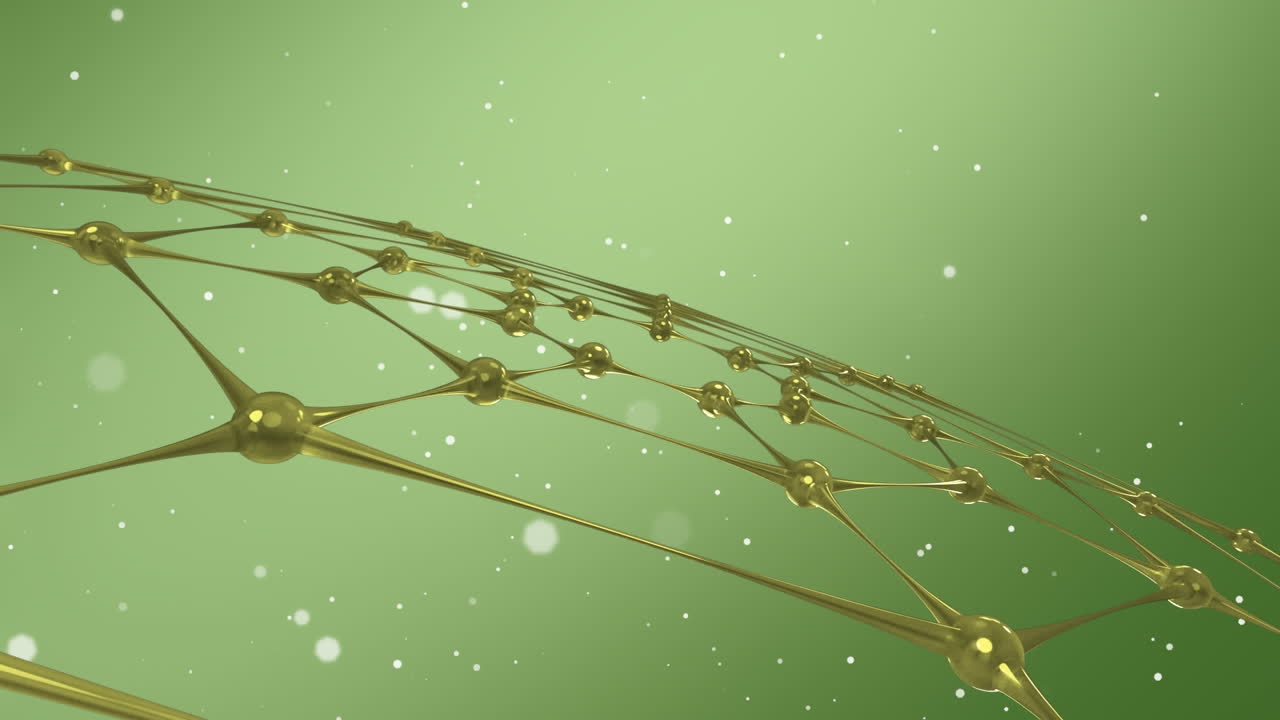 3d 추상적인 모양이 움직입니다.