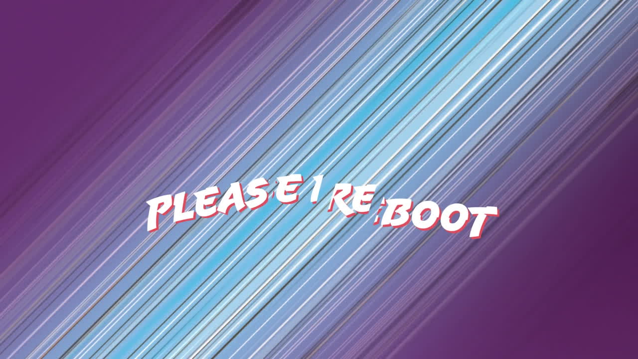 por favor, reiniciar la pantalla